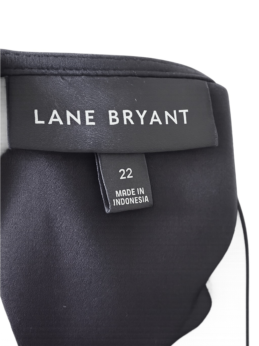 Lane Bryant Black Belted Wide-Leg Jumpsuit – Size 22 - Picture 4 of 4